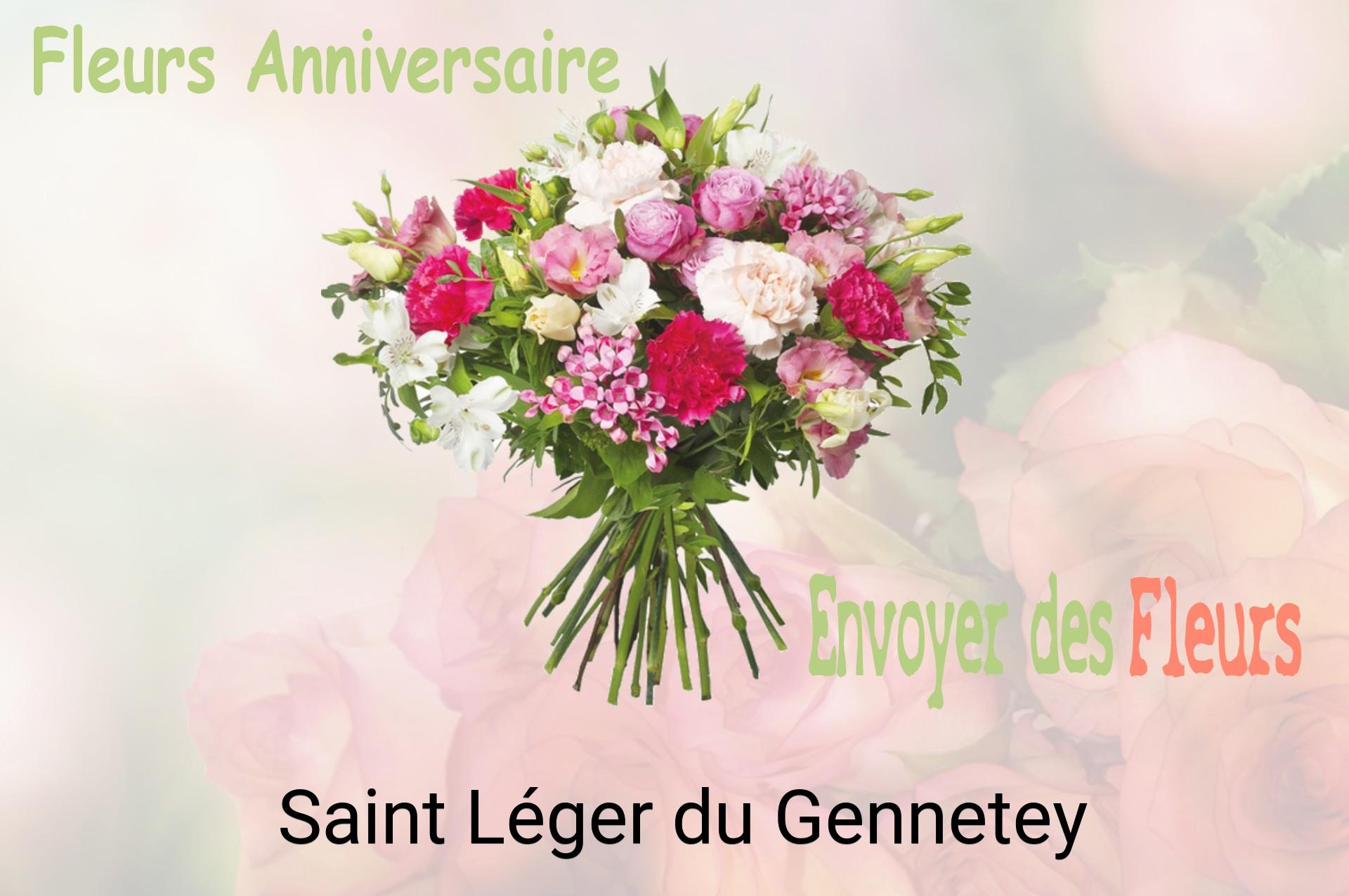 Bouquet de fleurs d’anniversaire livré à Saint-Léger-du-Gennetey