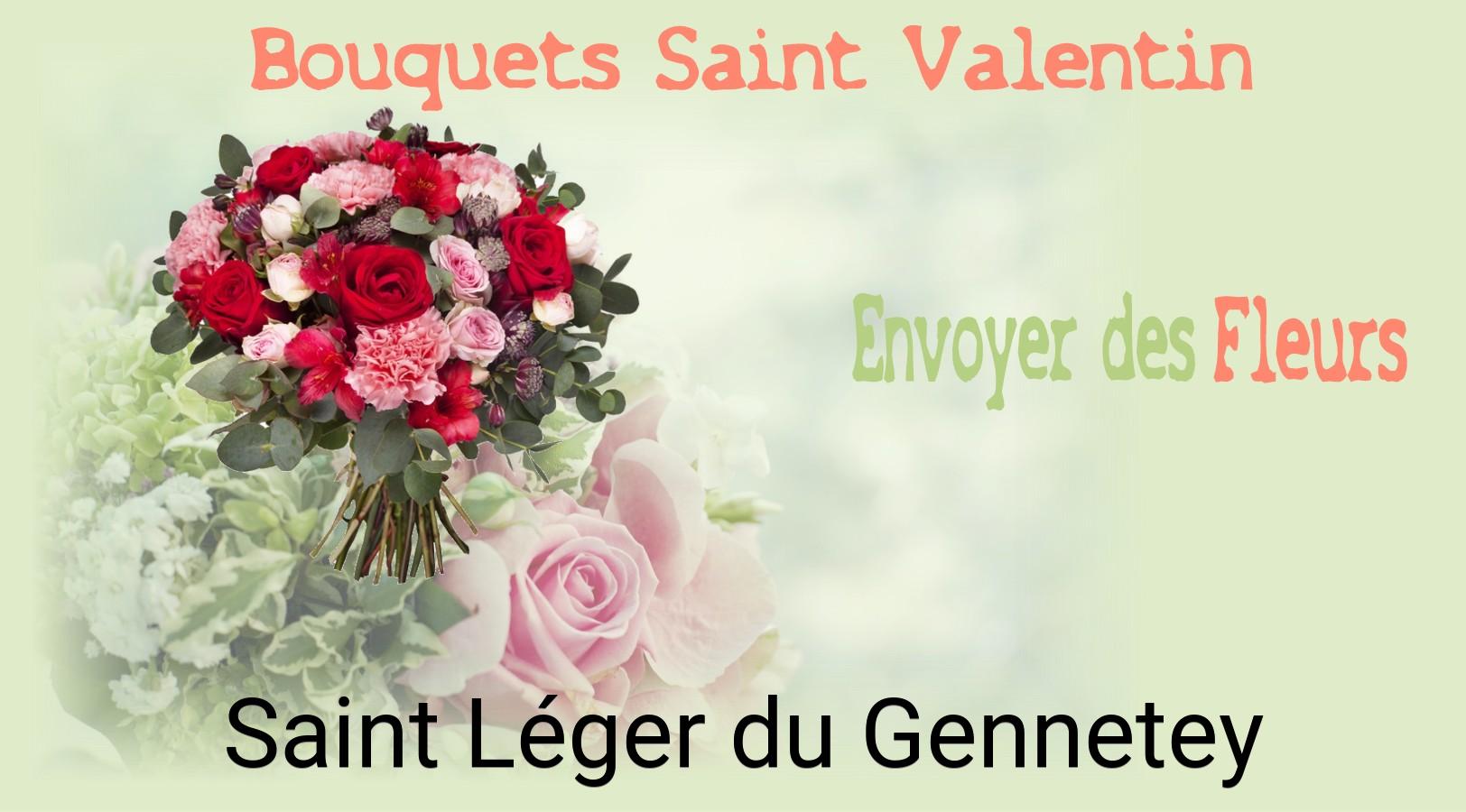 Roses de Saint-Valentin livrées à Saint-Léger-du-Gennetey
