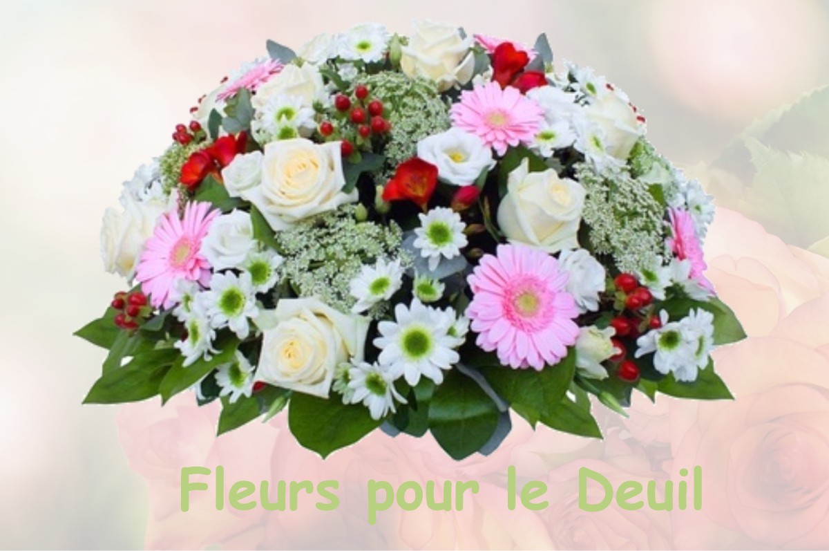 fleurs deuil SAINT-LEGER-DU-GENNETEY